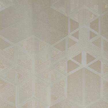 Imagem de Papel de Parede Metropolis 3 Geométrico Bege MT300802R