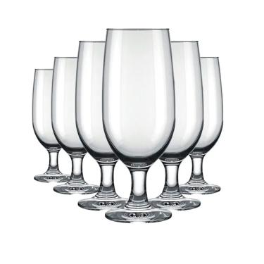 Imagem de Taça para Cerveja Floripa Vidro 300ml 6 Unidades - Nadir 7732