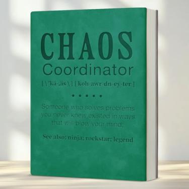 Imagem de Caderno de diário, presentes de agradecimento para chefe, colegas de trabalho, líder, professor, enfermeiro - presentes de agradecimento para mulheres e homens - definição de coordenador de caos 160