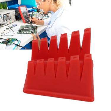 Imagem de Estação de solda de fio com base magnética, material ABS, clipes de fio 30-12AWG, para fixação de fio de silicone