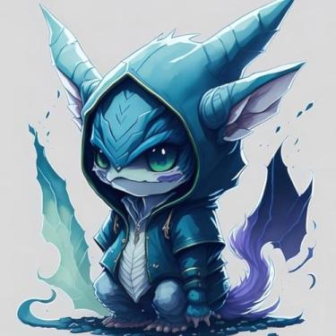 Imagem de Adesivo de Parede Anime Monstros Fofinhos Decoração Infantil Fácil de Remover 30x30cm