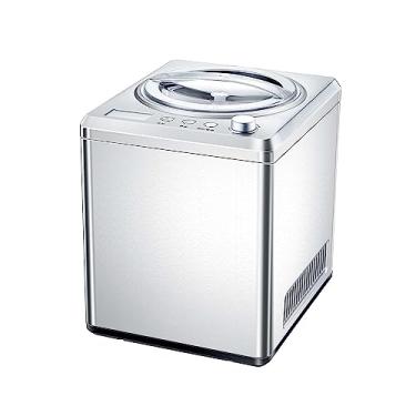 Imagem de Máquina de Raspadinha Máquina de sorvete aço grande capacidade, totalmente automática, com refrigeração, para uso doméstico, máquina frutas Faz Sorvete Cremoso