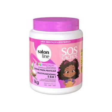 Imagem de Creme Multifuncional 5 Em 1 Salon Line Kids SOS Cachos 1kg
