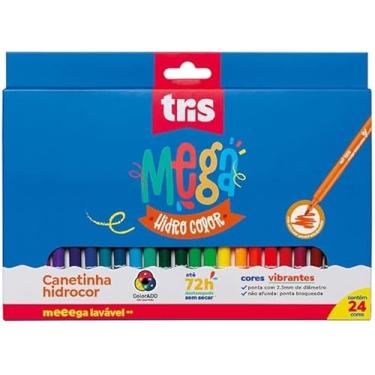 Imagem de Pf, Tris, Mega Soft, Multicor, Pacote De 24