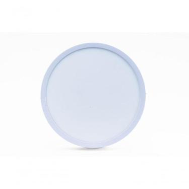 Imagem de Plafon Led Sobrepor Redondo 24w 3000k Branco Quente Bivolt Kit 3