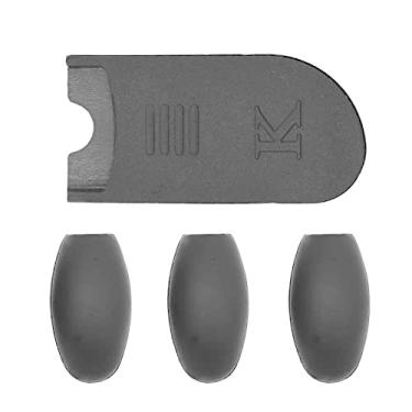 Imagem de Almofada para descanso de polegar de saxofone, conjunto de protetores de dedo em de silicone para saxofone alto tr soprano