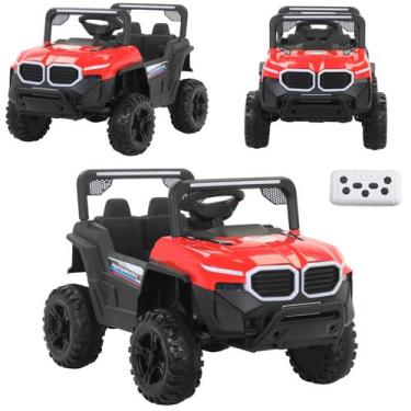 Imagem de Carro Elétrico Infantil 12V com Motores Potentes Controle Remoto dos P