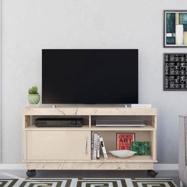 Imagem de Rack Bancada Artur Ambiente Calacata Off White - Madetec