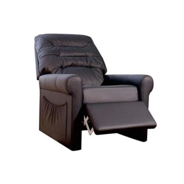 Imagem de Poltrona Casal Reclinável Idea Mh3605 Two Way Courano Preto - Herval