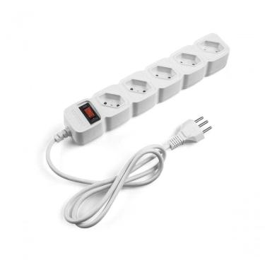 Imagem de Protetor De Linha Intelbras Com 5 Tomadas Epe 205 - Branco