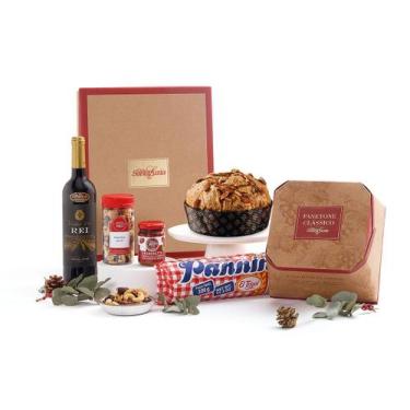 Imagem de Cesta de Natal Pipa - 5 Itens - Casa Santa Luzia