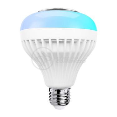 Imagem de Lâmpada Led 12W E27 Rgb Colorida Com Caixa De Som