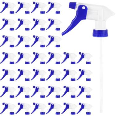 Imagem de LDHHYH Pacote com 36 bicos de reposição para garrafas, bocal de pulverização para garrafas, pulverizador de cabeça ajustável com pulverizador de fluxo de névoa, bocal de substituição do pulverizador