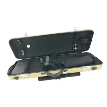 Imagem de Estojo Para Violino, Fibra De Carbono, Mochila 4/4, Portátil, Quadrado, Estojo Para Violino, Bloqueio De Senha, Estojo Para Violino Estojo para instrumento de violino