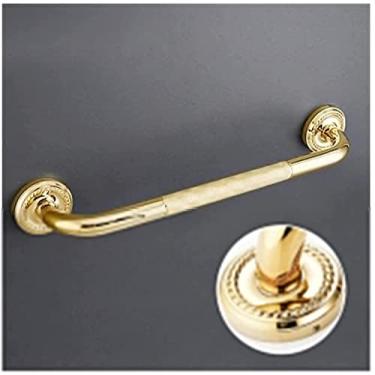 Imagem de Barra de apoio de braço, barra de apoio antiderrapante, alça de vaso sanitário, trilho antiderrapante para banheiro, trilho de suporte de segurança de aço inoxidável 304, corrimãos retos para