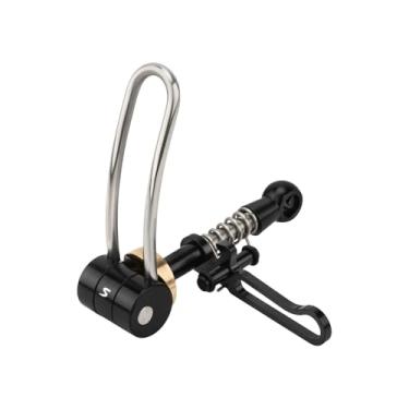 Imagem de Grampos de poste de assento de bicicleta - Braçadeiras de substituição de bicicleta dobráveis de liberação rápida | Acessório de montagem fácil para esposa, meninas, avó, marido, adolescentes