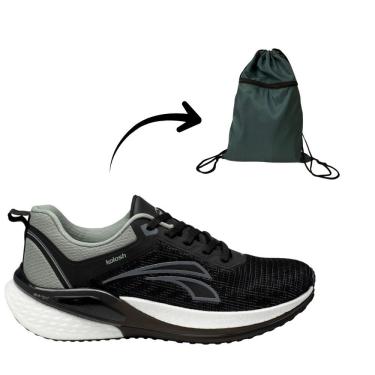 Imagem de tenis masculino kolosh kit esportivo nano preto