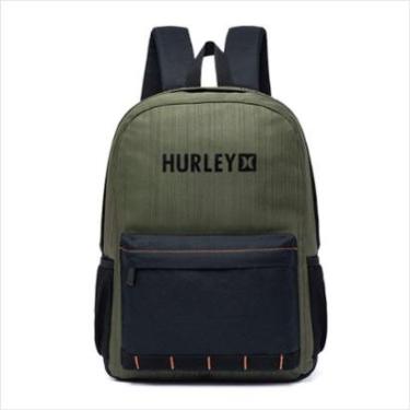Imagem de Mochila Hurley Masculina Casual Bolsa Resistente Espaçosa Original-Masculino