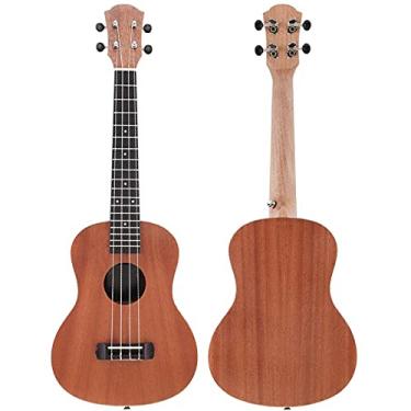 Imagem de Ukulele infantil 66 cm 18 trastes tenor ukulele guitarra acústica sapele madeira ukelele Havaí 4 cordas acessórios para ukelele