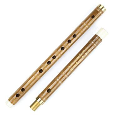 Imagem de Flauta de bambu C/D/E/F/G Chave Profissional China Instrumento de Sopro Musical Chinês Dizi (Cor: G)