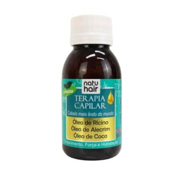 Imagem de Natu Hair - Oleo Cap Natu Hair 60Ml Terapia Capilar Ricino/Alecrim/Coco