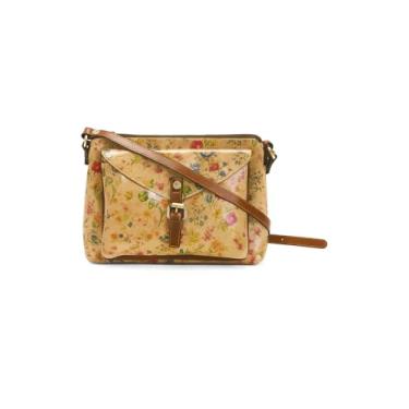Imagem de Patricia Nash | Bolsa transversal de couro Avellino, Prairie Rose, Bolsa transversal Avellino