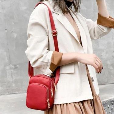 Imagem de Bolsa Feminina Transversal Impermeável Nylon Passeio Pequena - Unistar