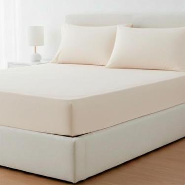 Imagem de Jogo Lençol Casal Box Padrão 3pçs Percal 180 Fios - Bella Layette, pal