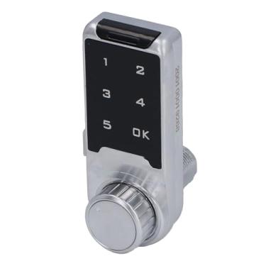 Imagem de Ymiko Fechadura de Gabinete Eletrônico Digital Com Touchpad, Fechadura de Gaveta de Segurança Sem Chave para Armazenamento de Arquivos de Escritório, Armário, Academia e Controle de Acesso à Sauna