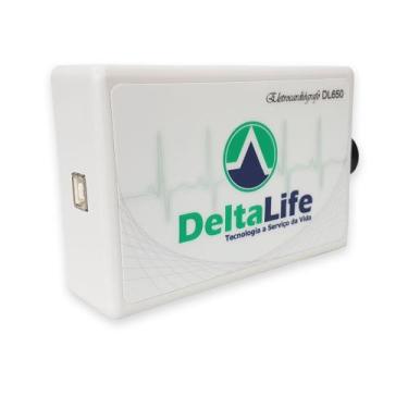 Imagem de Eletrocardiógrafo ECG USB Veterinário DL650 Deltalife - DELTA LIFE