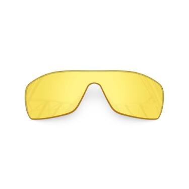 Imagem de SmartVLT Lentes de substituição masculinas HD amarelas para óculos de sol Oakley Offshoot OO9190