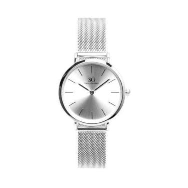 Imagem de Relógio feminino Harlem Full Silver 32mm-Saint Germain-Feminino