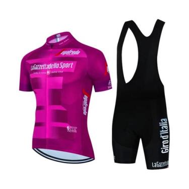 Imagem de Conjunto De Camiseta De Ciclismo Masculina Tour De Giro D'ITALIA, Unif