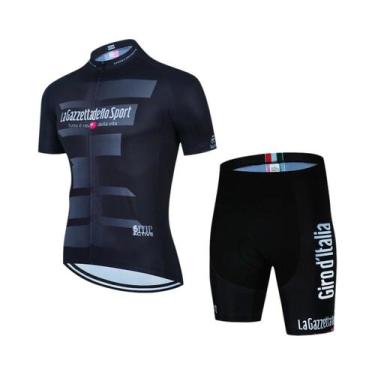 Imagem de Conjunto De Camiseta De Ciclismo Masculina Tour De Giro D'ITALIA, Unif