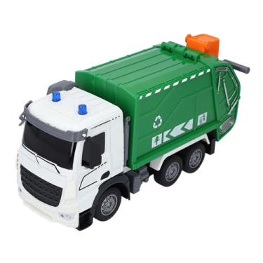 Imagem de TOPINCN Brinquedo do Caminhão de Lixo de RC, Frequência do Caminhão de Lixo 2.4G da Gestão de Resíduos de Controle Remoto para Crianças Dos Meninos