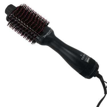 Imagem de Escova Secadora Gama Italy Eleganza Plus Preta 1300W Bivolt Ceramic Io