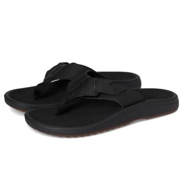 Imagem de Clarks Chinelo masculino Breeze, Preto sintético, 45