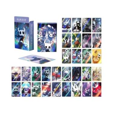 Imagem de Silksong Hollow Knight 30 Cartas De Jogo Laser Figura LOMO Colecionáve