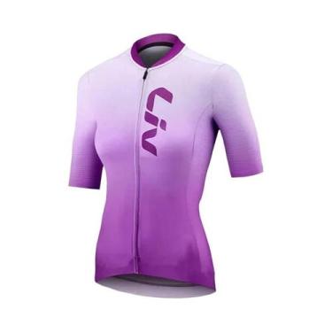 Imagem de Camisas De Ciclismo Femininas De Verão Respiráveis E De Secagem Rápida