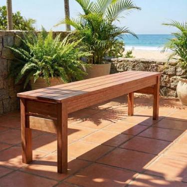 Imagem de Banco Madeira Maciça 140 Cm X 45 Cm X 32 Cm Ultron - Cedro Rosa