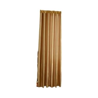 Imagem de Cortina De Pólo De Cetim Em Cor Sólida Para Decoração De Sala De Estar
