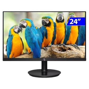 Imagem de Monitor 3GREEN 24P 75HZ FULLHD HDMI VGA Vesa - M240WHD Preto Bivolt