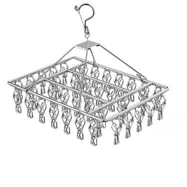 Imagem de Varal Prendedores Dobrável Para Roupa Íntima Calcinha Cueca(40pcs Quadrado)