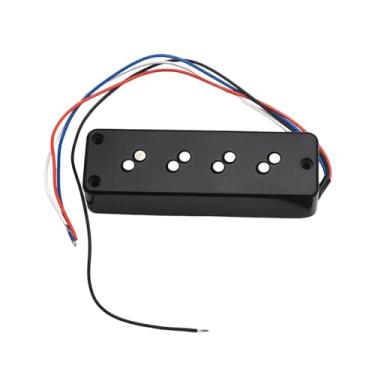 Imagem de TTETTZ Captador de bobina dupla para baixo de 4 cordas, peça para guitarra elétrica, captador humbucker para prática, Ponte