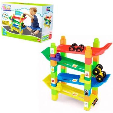 Imagem de Blocos de Montar Brinquedo Blocolândia Rampa Maluca - Toys