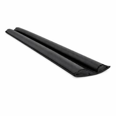 Imagem de Veda Porta 80 cm, Preto, Poliuretano e Poliéster, Proteção contra Correntes de Ar, Poeira e Insetos