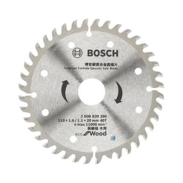 Imagem de Lâmina De Serra Circular Sem Fio 110x1.6/1.1x20mm T40 Para Corte De Ma