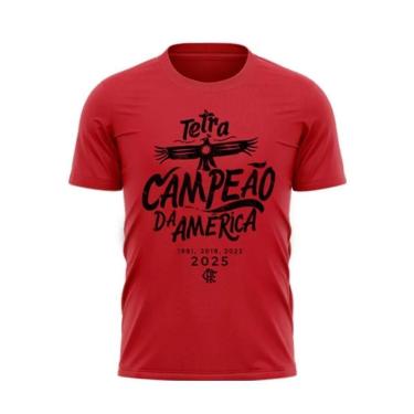 Imagem de Camisa Flamengo Treta Campeão da América 2025 Lima-Peru-Masculino