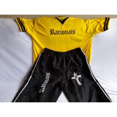 Imagem de Racionais - conjunto ( calça + camisa ) - RR, Amarelo, P