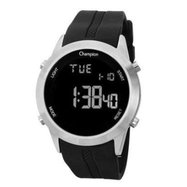 Imagem de Relógio Masculino Champion Digital Prata Silicone CH40259T-Masculino